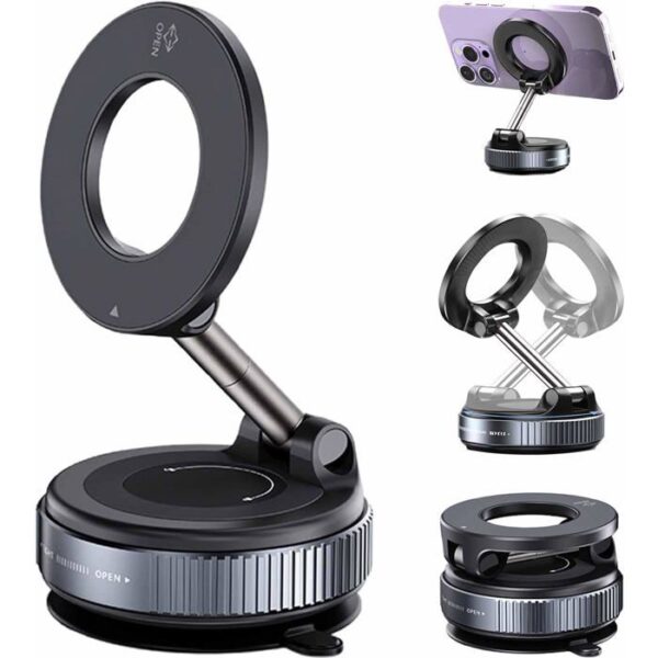Support telephone Magnétique Universel – Fixation Sûre & Design Compact