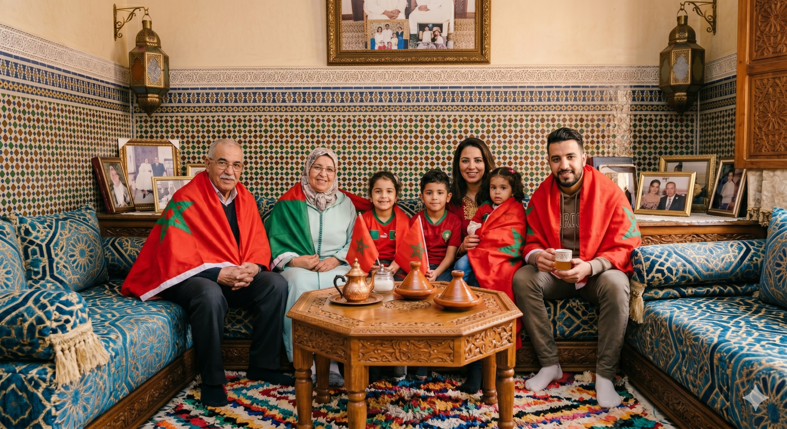 🇲🇦 Drapeau Marocain en Tissu Premium – Supportez le Maroc avec Fierté !🇲🇦 – Image 4
