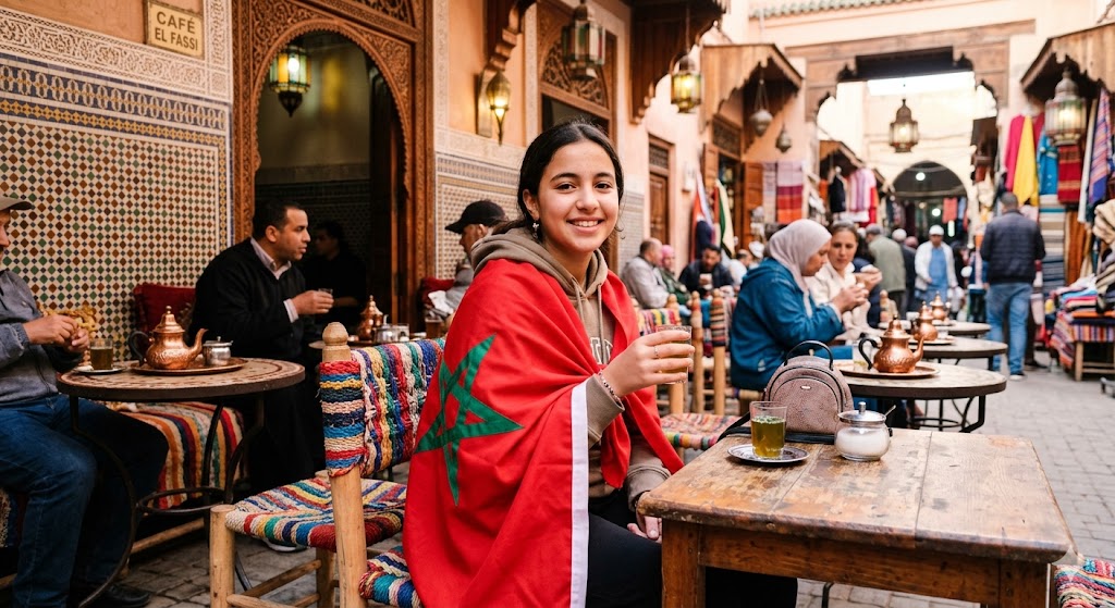 🇲🇦 Drapeau Marocain en Tissu Premium – Supportez le Maroc avec Fierté !🇲🇦