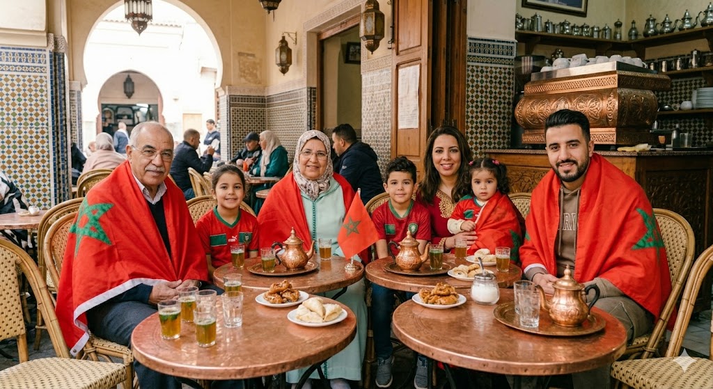 🇲🇦 Drapeau Marocain en Tissu Premium – Supportez le Maroc avec Fierté !🇲🇦 – Image 2